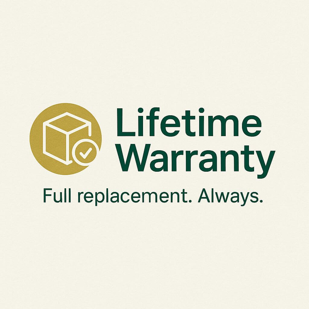 Lifetime Warranty